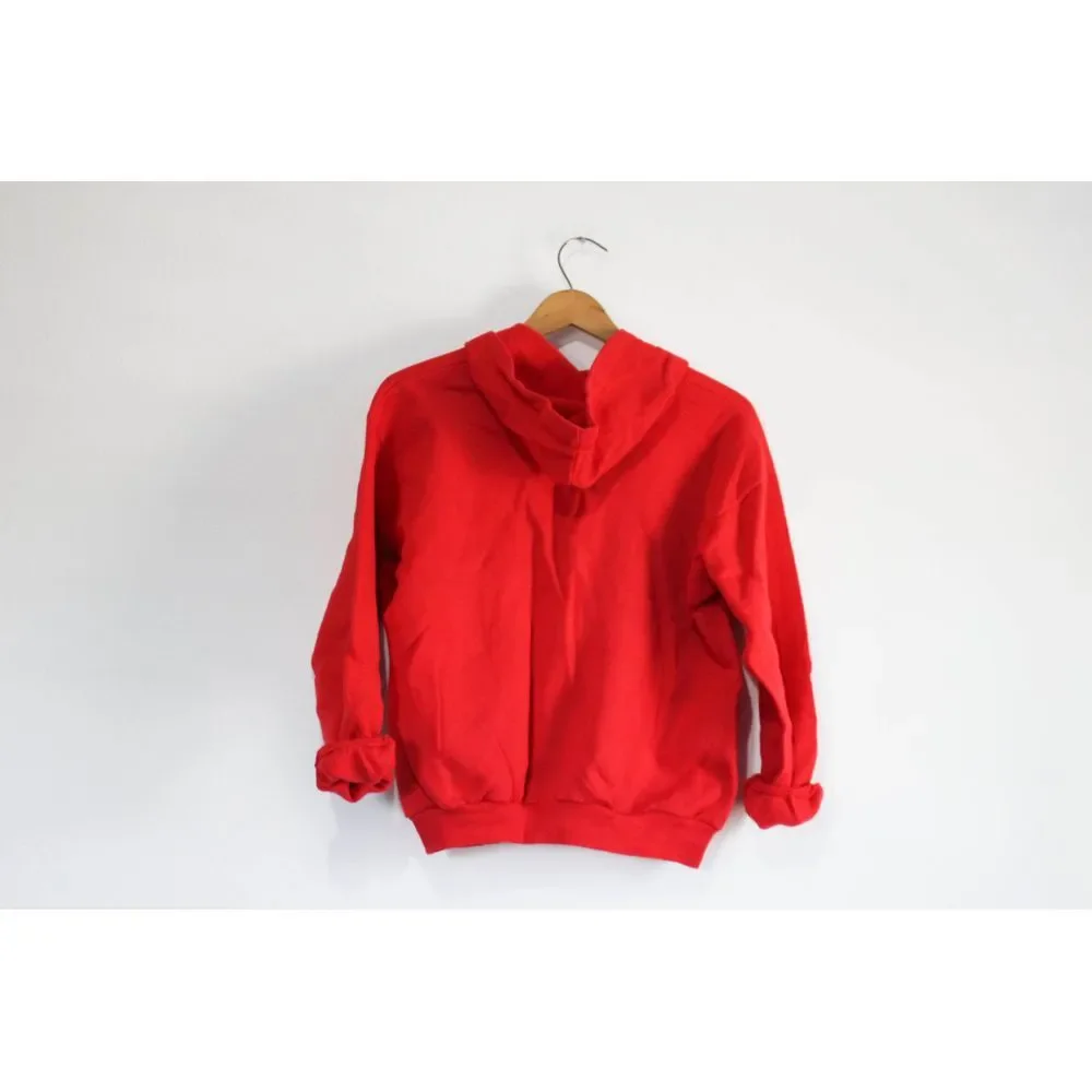 Vintage Kids Disneyland Minnie Mouse Zip Up Hoodie Sweatshirt Large - Picture 3 of 4